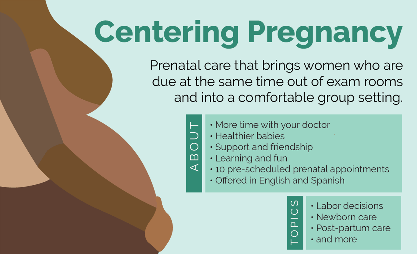 Centering Pregnancy English Brochure